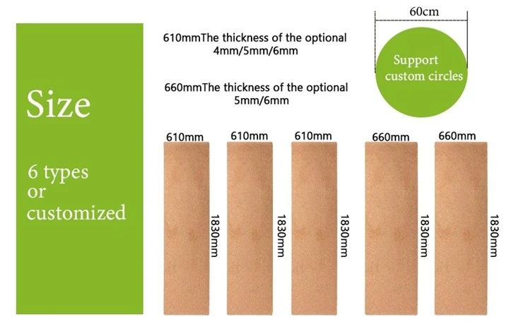 Manufacturer Factory Wholesale Custom Yoga Mat Cork