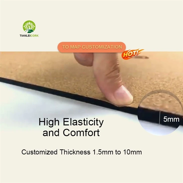 Manufacturer Factory Wholesale Custom Yoga Mat Cork